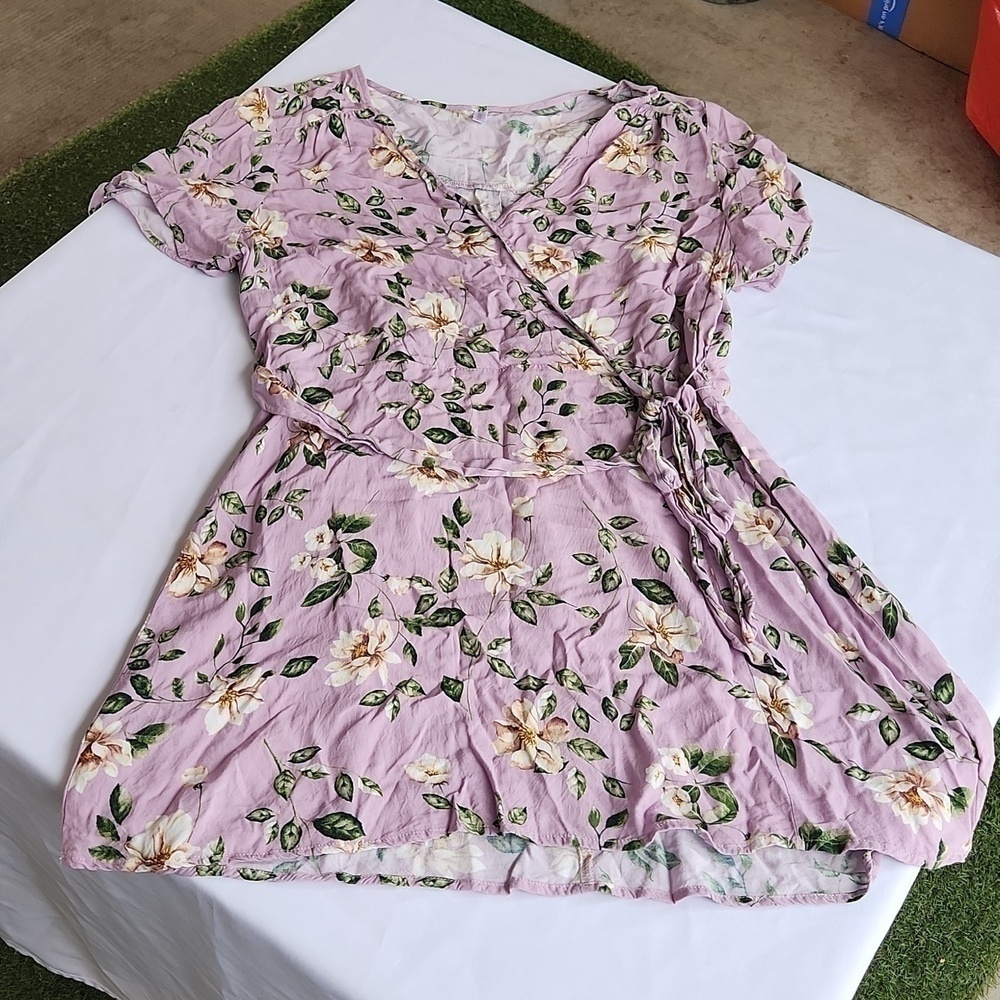 Xhilaratio Flower Print Dress